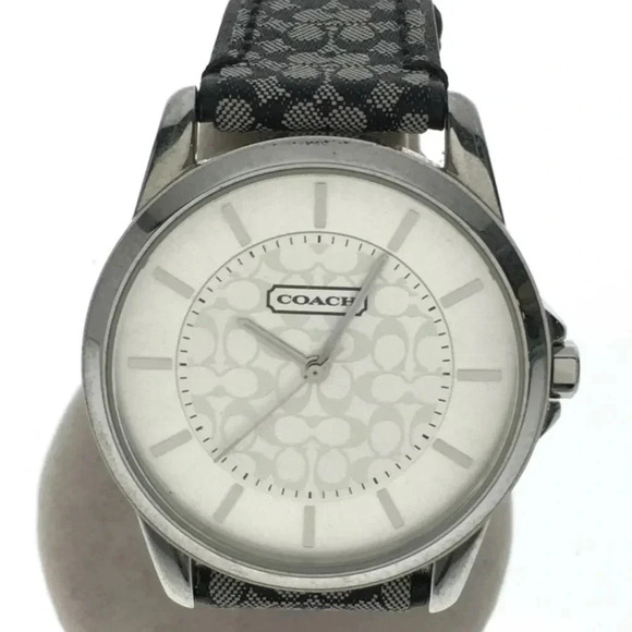Coach Signature Index Signature Strap Watch - Picture 4 of 11